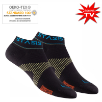 Neuro Socks Athletic NoShow Schwarz - Grösse XL