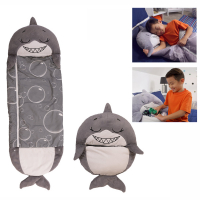 Happy Nappers cuddly toy sleeping bag - shark size L