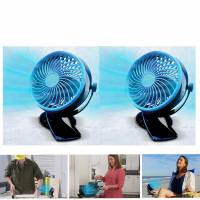 Livington Go Fan - Ventilateur mobile à batterie noir 1+1