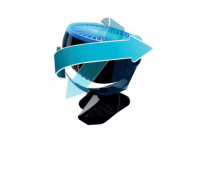 Livington Go Fan - Ventilateur mobile à batterie noir 1+1