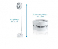 Livington Fold & Cold Extendable Battery Fan