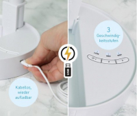 Livington Fold & Cold Extendable Battery Fan