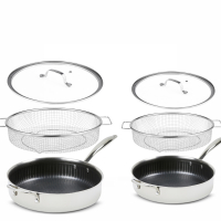 Livington Titan Pan Set 24cm + 28cm