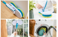 Hurricane Floating Mop Akku-Mop mit Doppel-Rotation