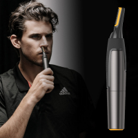 MicroTouch Titanium Max Trimmer for eyebrows, nose, sideburns, neck, and ear.