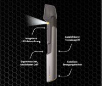 MicroTouch Titanium Trimer Megaset - 3 Geräte für alle Haare
