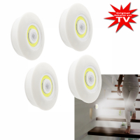 Lampes LED HandyLux Top Bright avec capteur de mouvement et de lumière Lot de 4