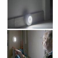 Lampes LED HandyLux Top Bright avec capteur de mouvement et de lumière Lot de 4