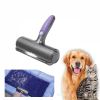 Brosse à poils danimaux Fur Daddy avec technologie micro-sonique Fonctionne avec des piles