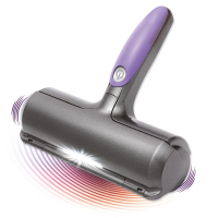 Brosse à poils danimaux Fur Daddy avec technologie micro-sonique Fonctionne avec des piles