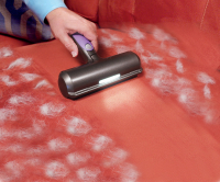 Fur Daddy Brosse à poils danimaux 1+1 avec technologie micro-sonique Fonctionne avec des piles