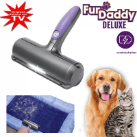 Fur Daddy Brosse à poils danimaux Deluxe Batterie Technologie micro-sonique Fonctionne avec des piles