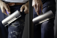 Fur Daddy Tierhaarbürste Deluxe Akku Mikro-Schall-Technologie Batteriebetrieben