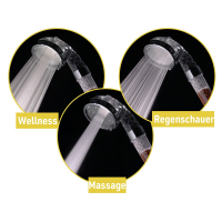 Aquadon Shower Hero 1+1 - augmente la pression de leau et économise leau