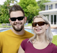 HD Polar View Sonnenbrille bekannt aus dem TV - Schwarz