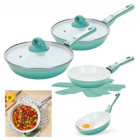 Set de poêles Cerafit Revolution 7 pièces avec ThermoSpeed