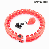 Fitness Hula Hoop Ring anpassbar mit Gewicht