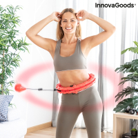 Fitness Hula Hoop Ring anpassbar mit Gewicht