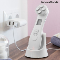 Anti-Aging Gesichtsmassagegerät 6in1 mit Radiofrequenz, Phototherapie und Elektrostimulation