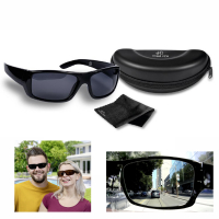 HD Polar View Sonnenbrille bekannt aus dem TV - Schwarz