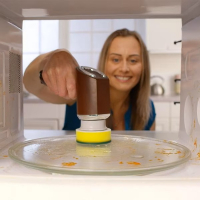 La brosse de nettoyage électrique Horsepower Scrubber Pro originale avec batterie et rotation, accessoires gratuits inclus