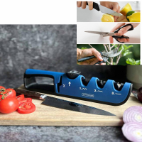 Livington BladeStar 3in1 Aiguiseur de couteaux professionnel pour couteaux, ciseaux, outils de jardinage, etc.