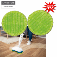 Livington Steam Twister Mikrofaserpad 2er-Set