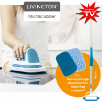 Livington MultiScrubber Akku-Schrubber inkl. gratis Zubehör