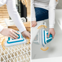 Livington MultiScrubber Pads Lot de 3 microfibres et nylon