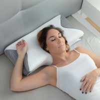 Nacken-Kissen ergonomisch geformt und viskoelastisch