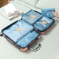 Ordnungsbeutel für Koffer 12tlg. für Kleidung und Accessoires