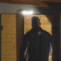 Panta TrioSolar LED Outdoor-Solarlampe mit Bewegungsmelder