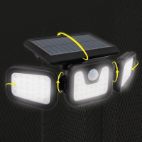 Panta TrioSolar LED Outdoor-Solarlampe mit Bewegungsmelder