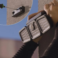 Panta TrioSolar LED Outdoor-Solarlampe mit Bewegungsmelder