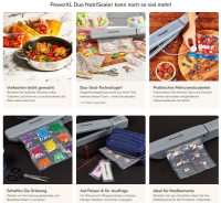 PowerXL Duo NutriSealer 6in1 Appareil de mise sous vide à double scellage