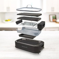 PowerXL Smokeless Grill 2in1 Gril dintérieur avec accessoires GRATUITS