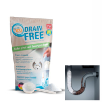 Pure100 Drain Free déboucheur 1 kg - doux pour les tuyaux dévacuation