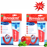 Revodent Set Double Pack Pâte spéciale quadruple action pour lhygiène buccale