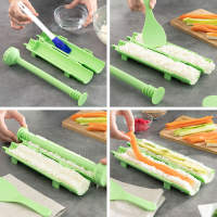 InnovaGoods Suzooka Sushi-Set mit Rezepten – Perfekte Sushi-Rollen im Handumdrehen