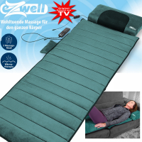 eZwell Massageauflage Set 3-tlg. 2in1