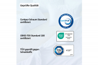 eazzzy Topper Royal Hybrid - 2in1 Wende-Topper