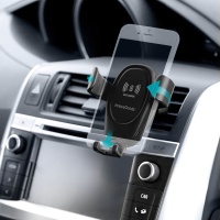 Handyhalterung 2in1 mit kabellosem Ladegerät für Autos